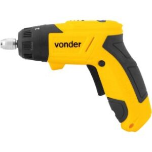 Parafusadeira Vonder Pbv 120 Com Bateria E Kit 12 Acessórios
