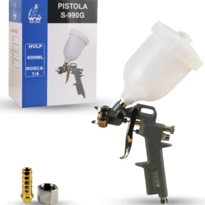 PISTOLA DE PINTURA SUCCAO MEDIA PRESSAO S990S