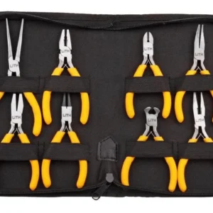 Jogo de Mini Alicates com 8 Peças - LITH-LT2021