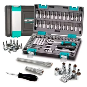 Jogo de Ferramentas 1/4" 57 PCS  - STELS N