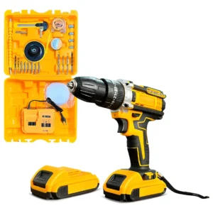 Parafusadeira/Furadeira a Bateria 12V Lítio com Carregador Bivolt 2 Baterias e Acessórios - LITH-LT2000