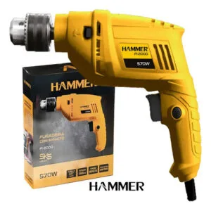 Furadeira martelete elétrica de 10mm Hammer FI-2000 570W 127V