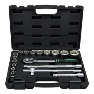 Jogo de Ferramentas 1/2" 18 PCS  - STELS N