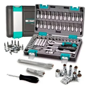 Jogo de Ferramentas 1/4" 57 PCS  - STELS N