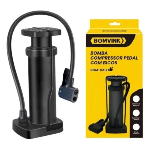 BOMBA COMPRESSOR PEDAL COM BICOS BOMVINK 8812